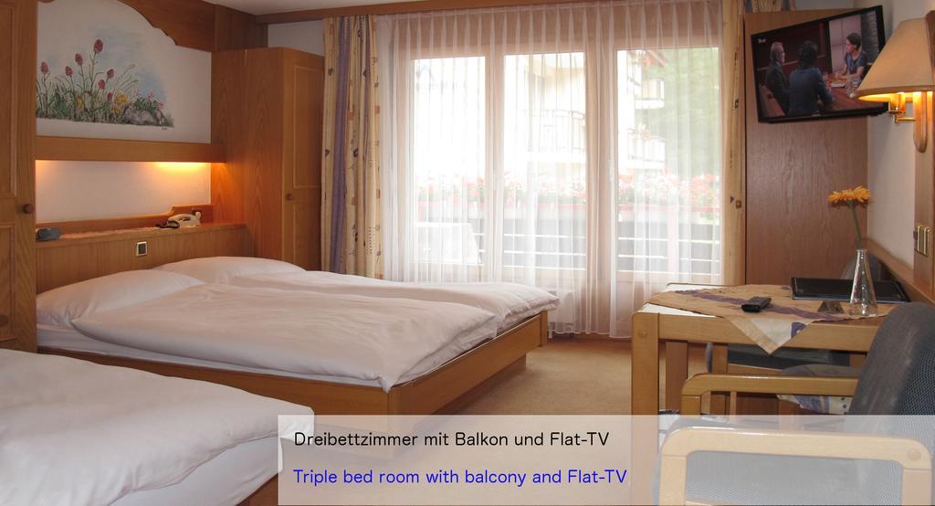 Hotel Restaurant Mattmarkblick Saas-Almagell Δωμάτιο φωτογραφία